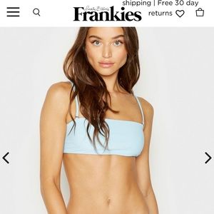 Frankie’s Bikini Scarlett Top - Powder L